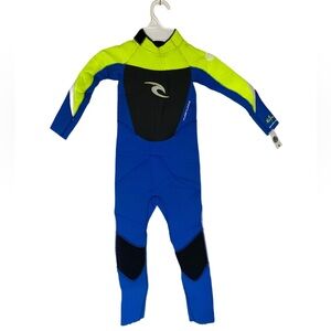 NWT Rip Curl Dawn Patrol Core Full Length Wetsuit Kids Child Sz 6 NEW Rt $190